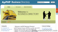 ApPHP Business Directory script screenshot